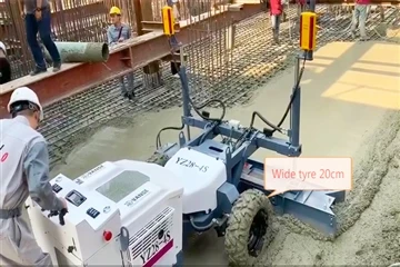 YZ28-4S Concrete Laser Screed Machine Εξαγωγή στο Βιετνάμ